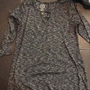 Maurices Grey Tunic